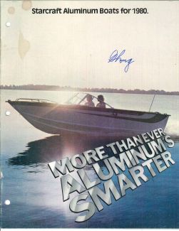 1980 Starcraft Aluminum Boats Catalog Cover