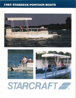 1985 Starcraft Pontoon Catalog Cover