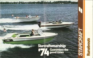 1974 Starcraft Runabouts Catalog Cover