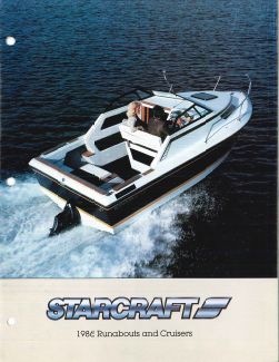 1986 Starcraft Runabout Cruisers Catalog Cover