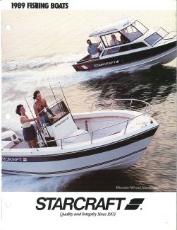 1989 Starcraft Fishing Catalog Cover