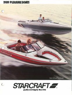 1989 Starcraft Pleasure Boats Catalog Cover