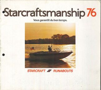 1976 French Starcraft Runabouts Catalog Cover