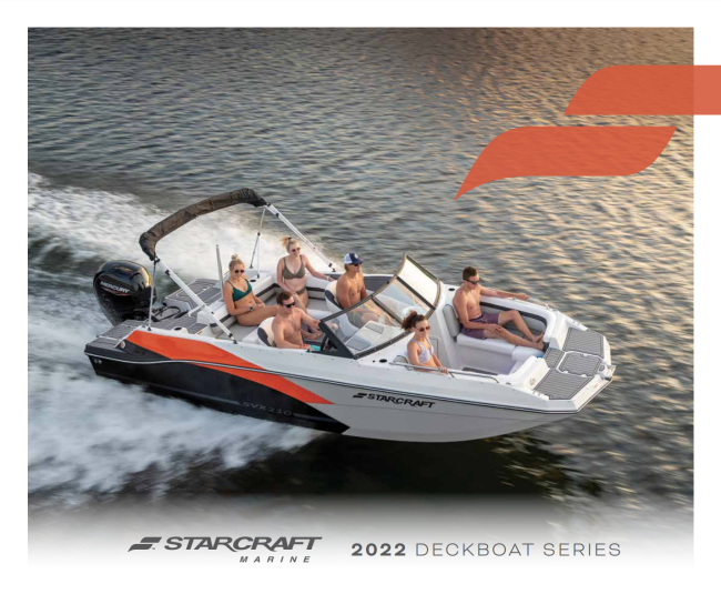 2022 Starcraft Deckboat Catalog Cover