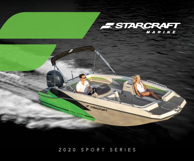 2020 Starcraft Sport Catalog Cover