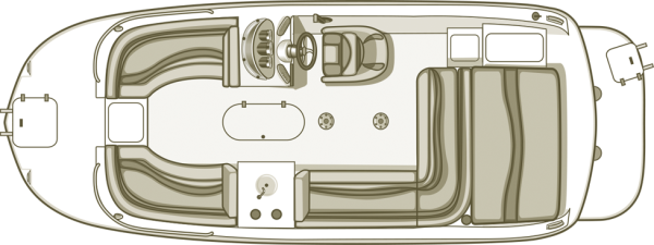 Deckboat - </span>221 E I/O