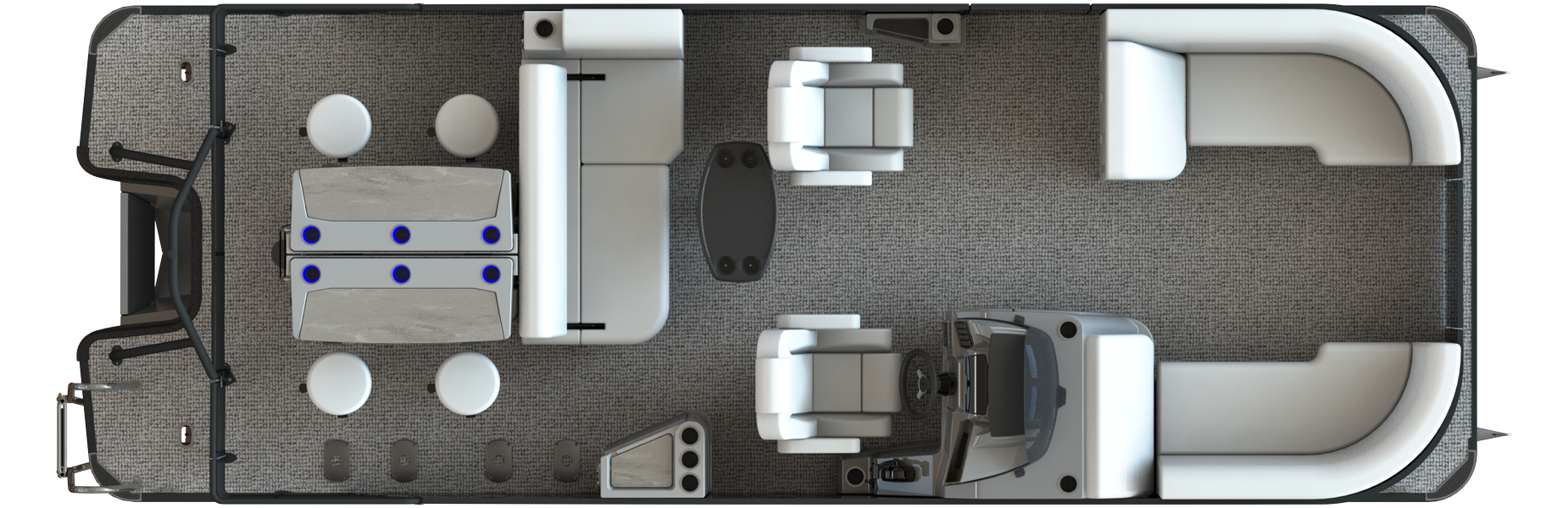 Overhead View of CX 23 DL DH Bar