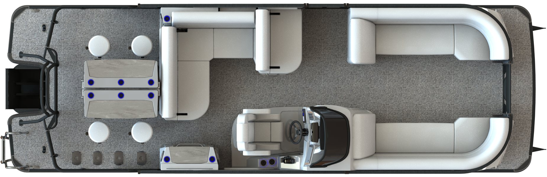 Overhead View of RX 23 DL Bar