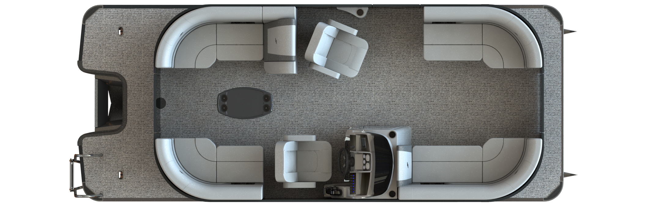 Overhead View of EXS 1 R DH