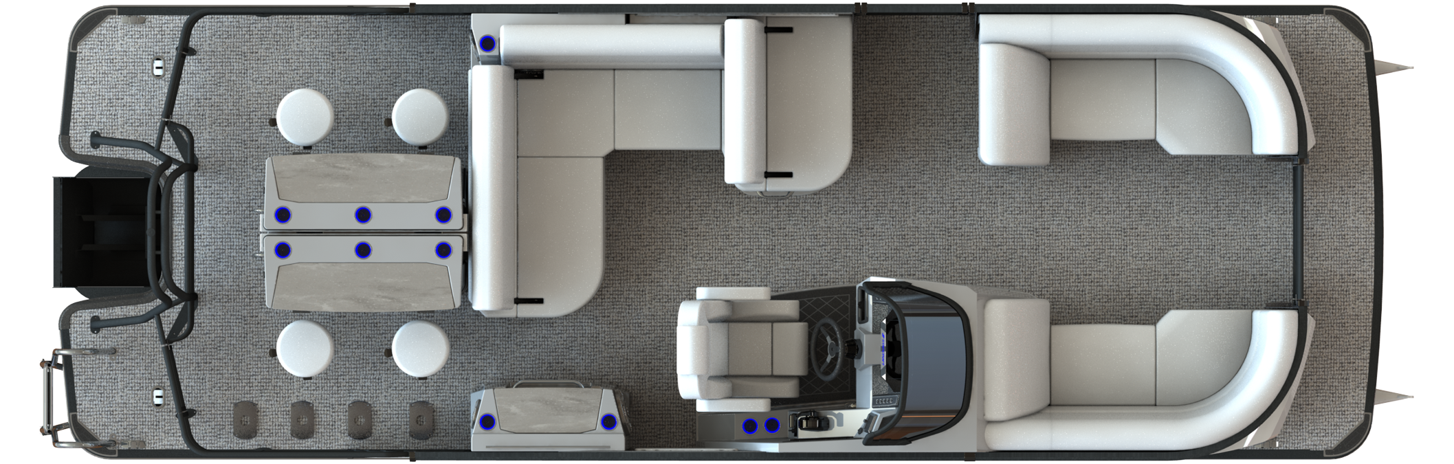 Overhead View of RX 23 DL Bar