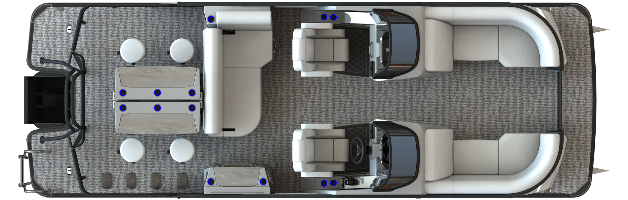Overhead View of RX 23 DL DC Bar