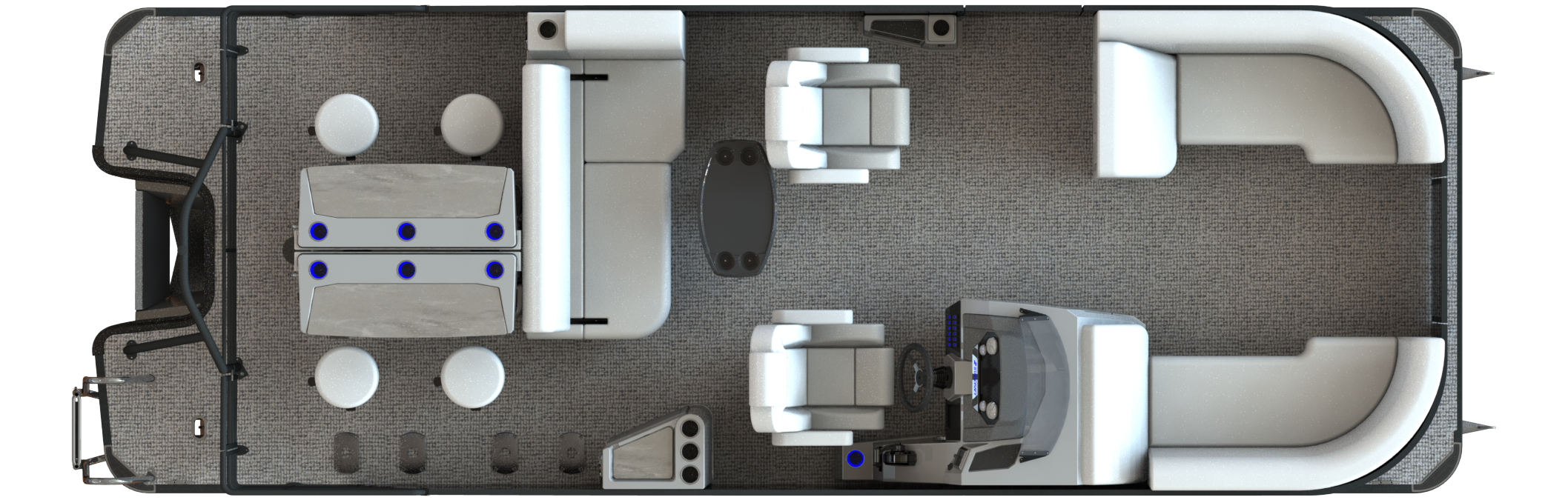 Overhead View of SLS 3 DL DH Bar