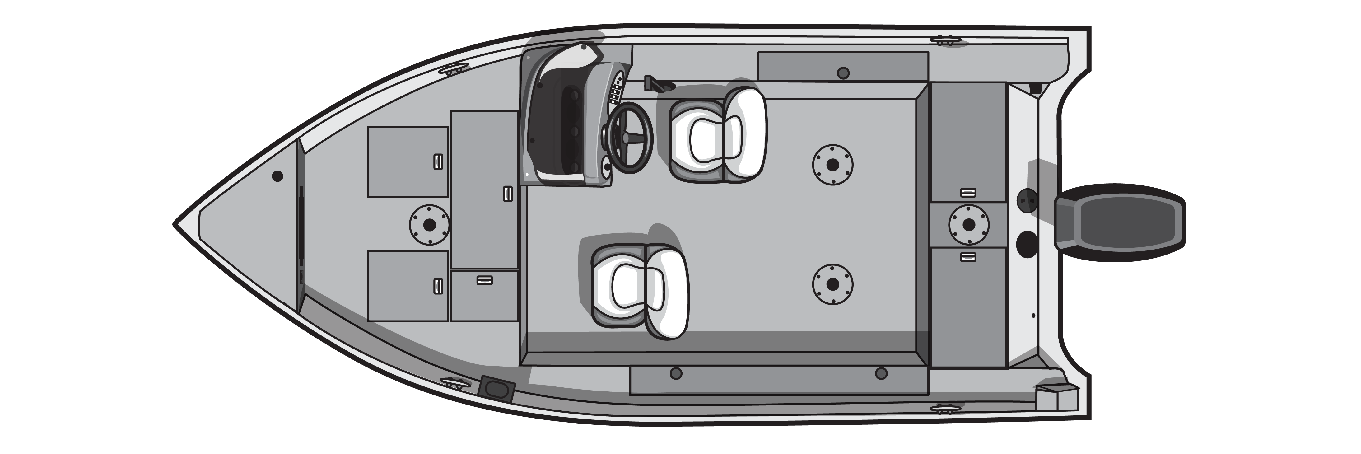 Overhead View of Renedgade 165 SC