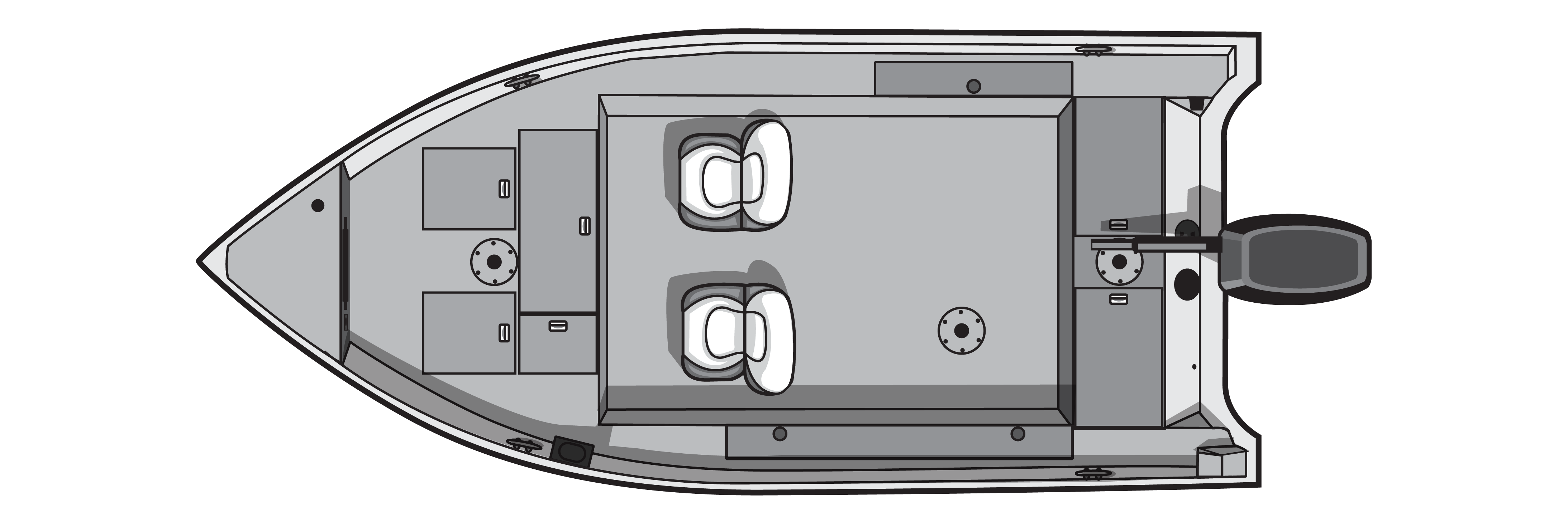 Overhead View of Renedgade 165 T