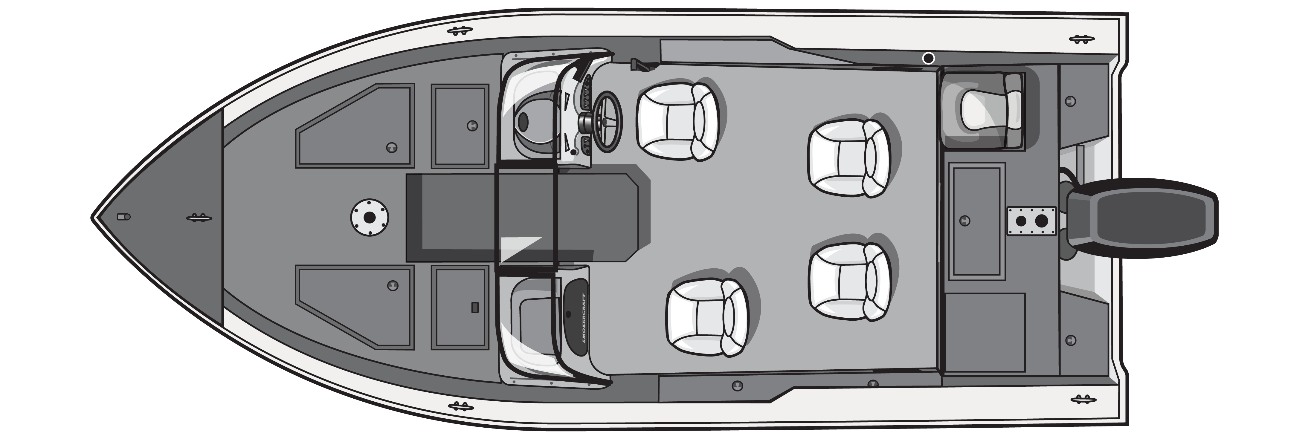 Overhead View of Titan 190 FXS