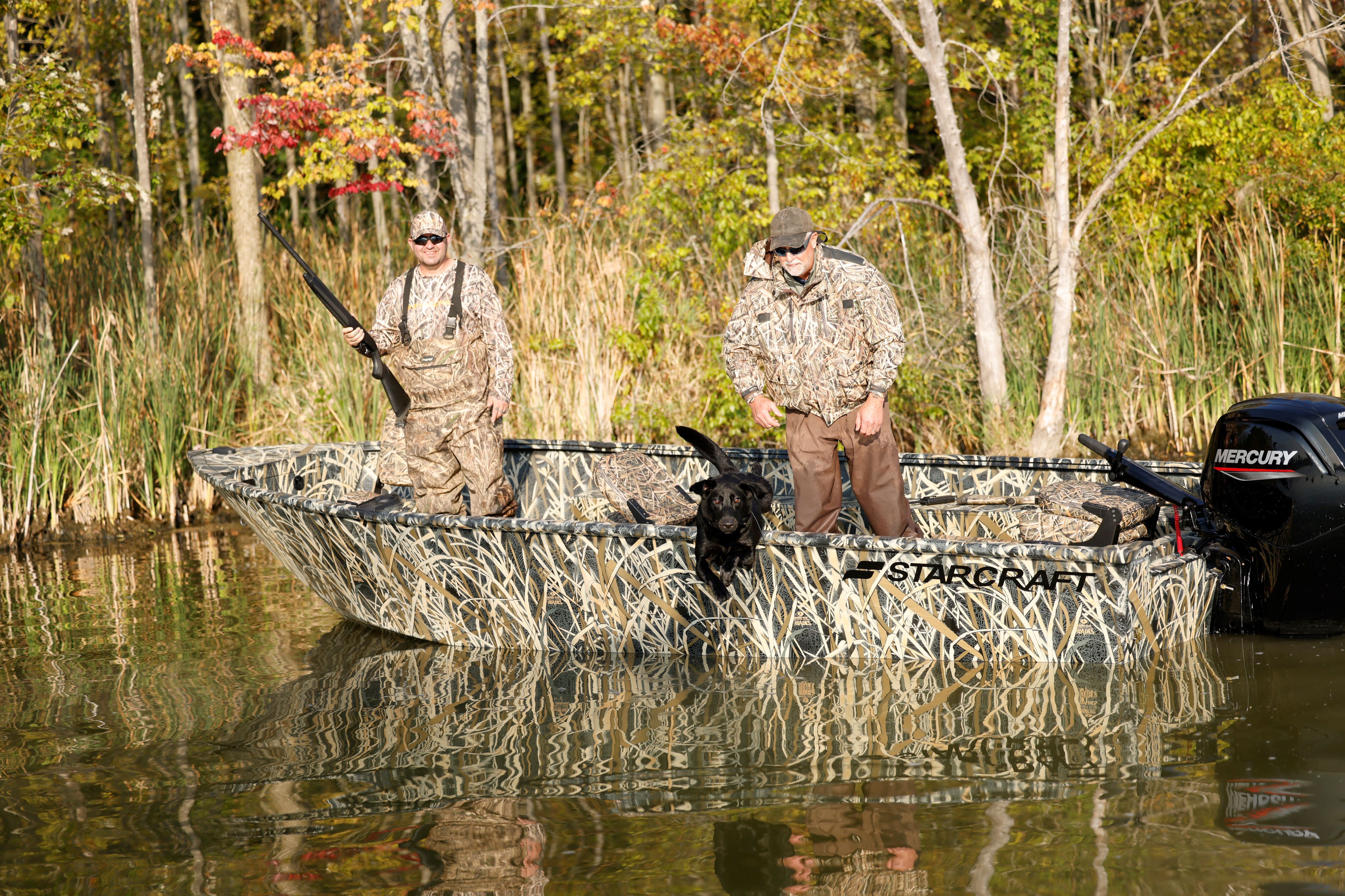 Overhead View of Freedom 180 TL Waterfowl