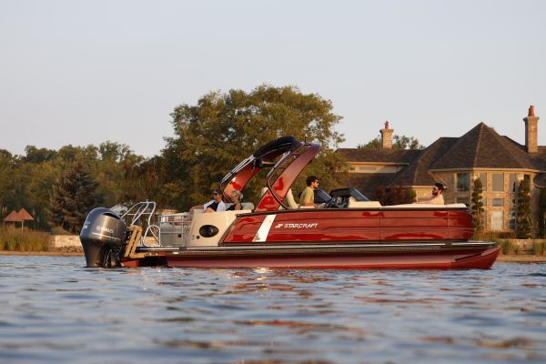 RX 25 Q DC Starcraft Pontoon Boat