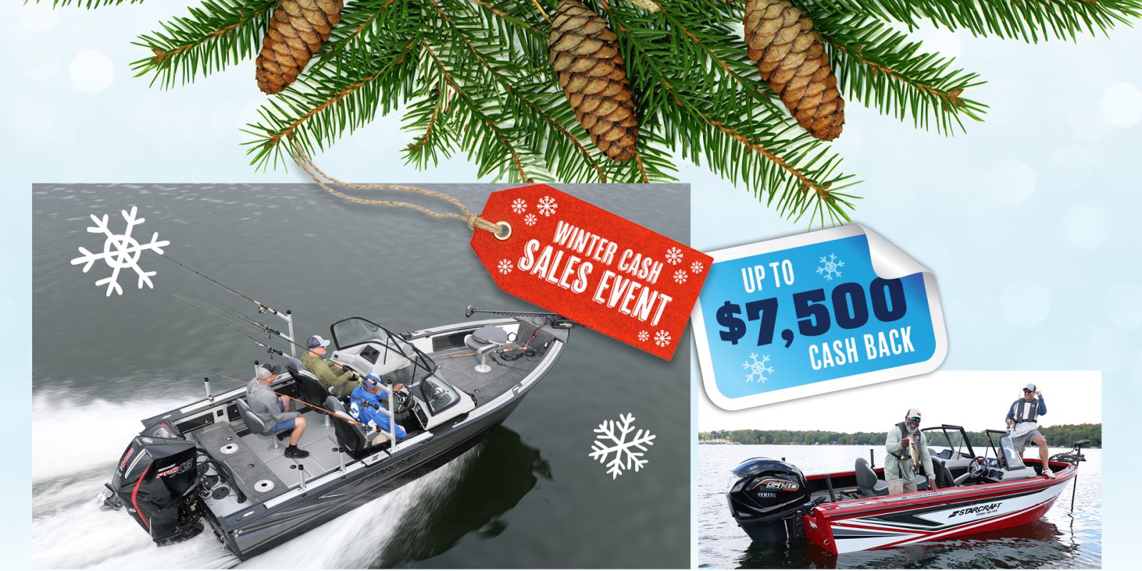 Winter Cash Header - Starcraft Fishing