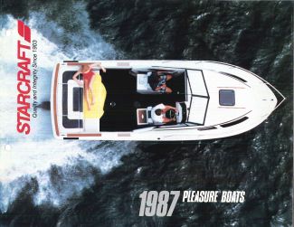 1987 Starcraft Pleasure Boats Catalog Cover