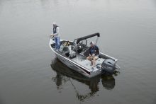 Fishing in a Starcraft Renegade 168 DC Fishing Boat