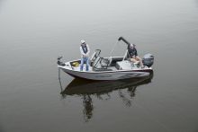 Fishing in a Starcraft Renegade 168 DC Fishing Boat