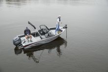 Fishing in a Starcraft Renegade 168 DC Fishing Boat
