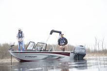 Fishing in a Starcraft Renegade 168 DC Fishing Boat