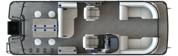 Pontoon - 23 DL DH Bar