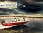 Pochette du catalogue de bateaux de pêche Starcraft 2012