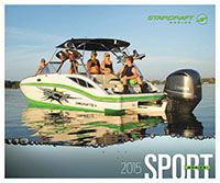 Pochette du catalogue de bateaux Starcraft Sport 2015