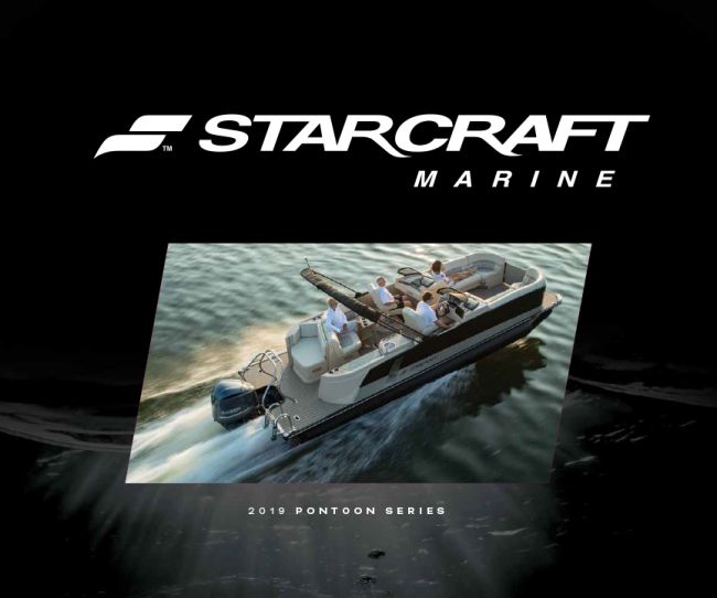 Pochette du catalogue Starcraft Ponton 2019