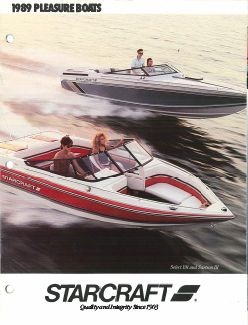 Pochette du catalogue Starcraft Pleasure 1989