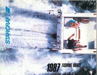 Pochette du catalogue de pêche Starcraft 1987