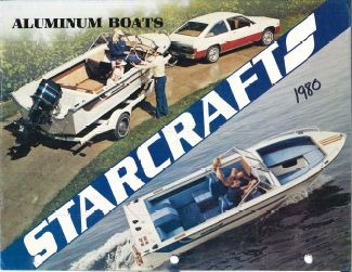 Couverture des bateaux en aluminium Star Craft 1980
