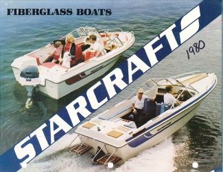 Pochette du catalogue en fibre de verre Starcraft 1980
