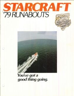 Couverture du catalogue Starcraft Runabouts 1979