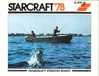 Pochette du catalogue de pêche Starcraft 1978